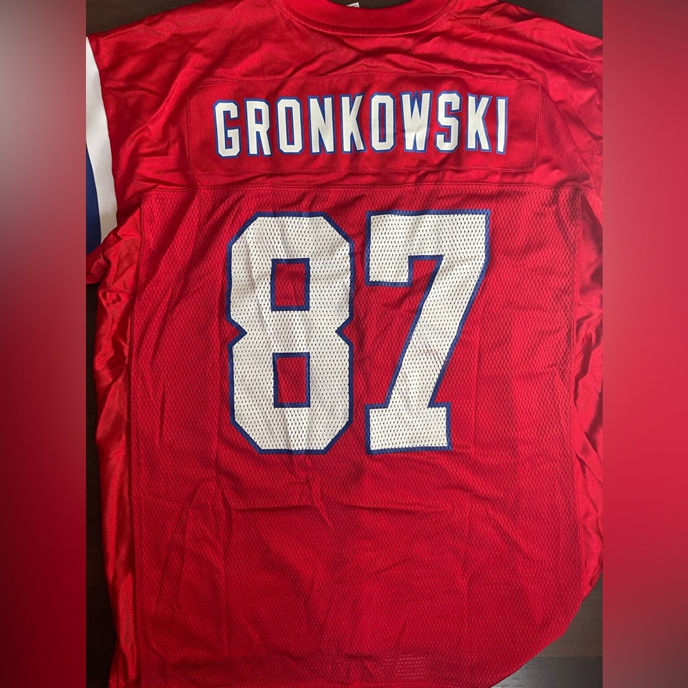 Rob Gronkowski New England Patriots Throwback Jersey